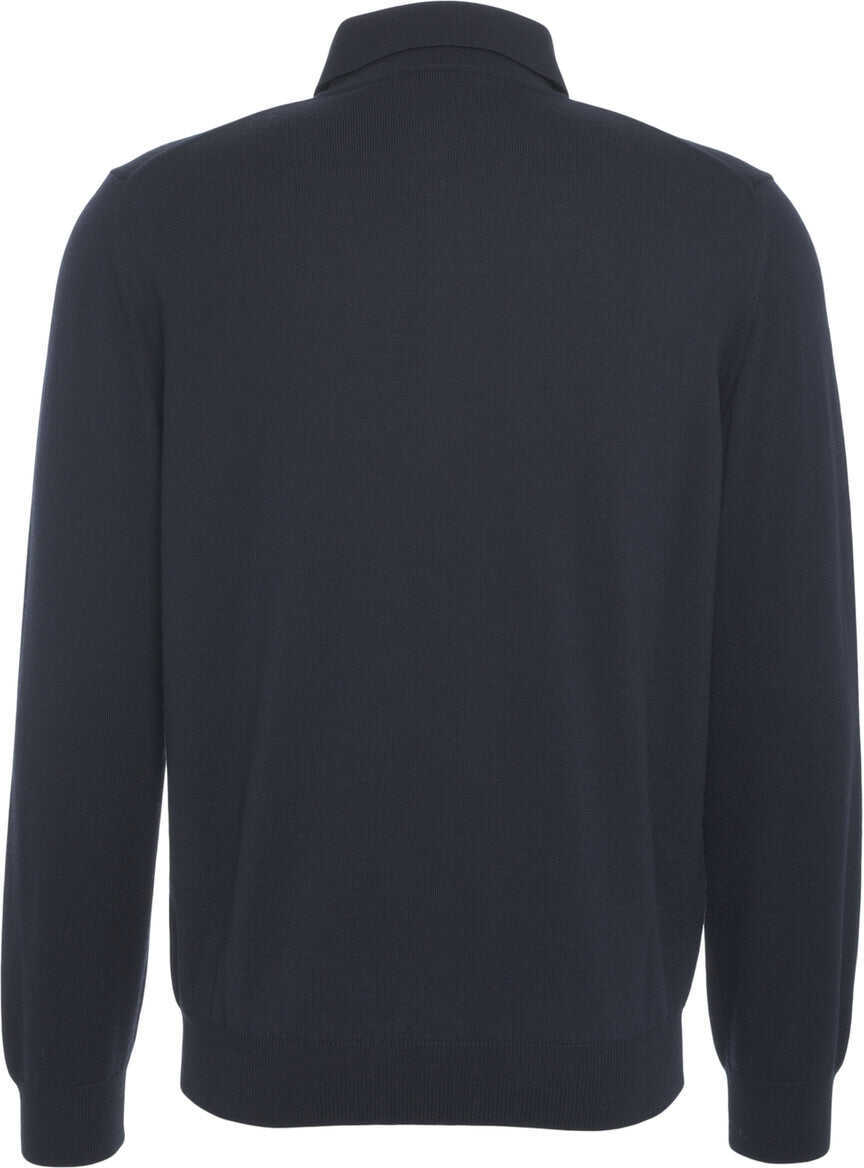 Tricouri Polo Kangra Knit polo shirt Blue Barbati (BM 19029760) 3