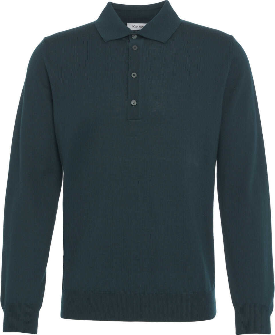 Tricouri Polo Kangra Knit polo shirt Green Barbati (BM 19029760) 2