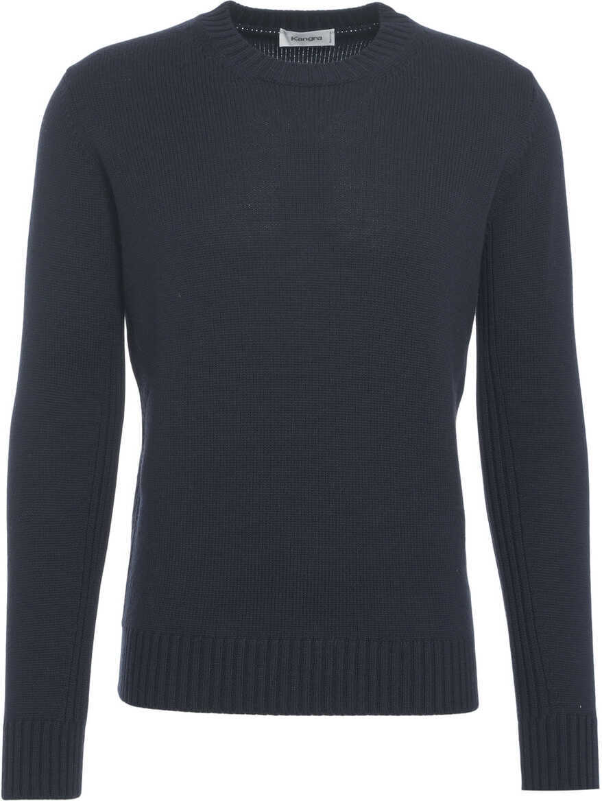 Pulovere Kangra Wool knit sweater Blue Barbati (BM 19029763) 2