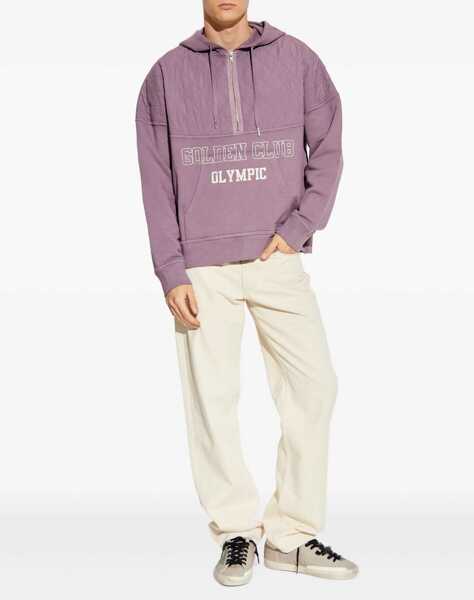 Bluze de trening Golden Goose Hoodie with quilted detail Purple Femei (BM 19029778) 2