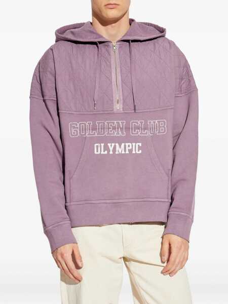 Bluze de trening Golden Goose Hoodie with quilted detail Purple Femei (BM 19029778) 3