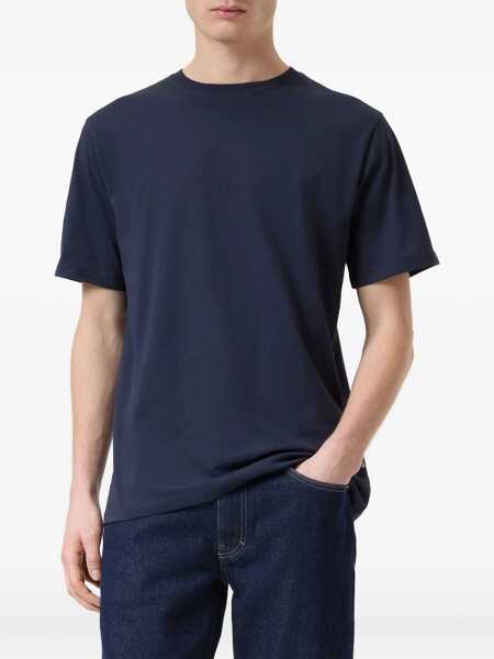 Tricouri CLOSED Cotton t-shirt Blue Barbati (BM 19029799) 2