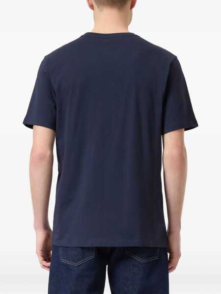 Tricouri CLOSED Cotton t-shirt Blue Barbati (BM 19029799) 3