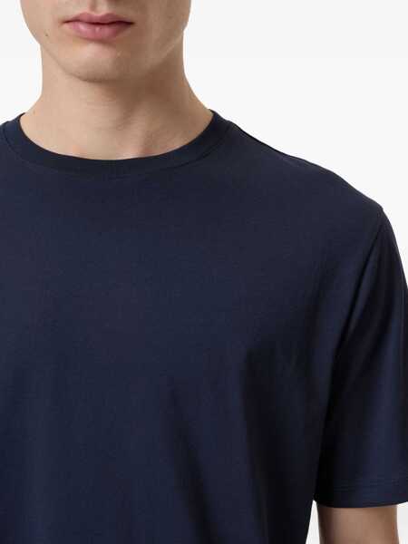 Tricouri CLOSED Cotton t-shirt Blue Barbati (BM 19029799) 4