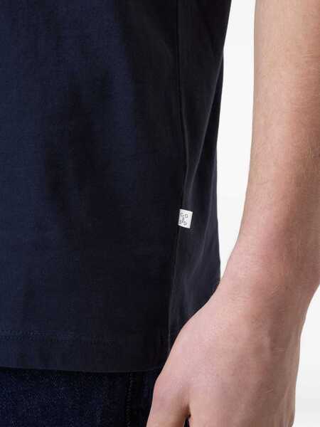 Tricouri CLOSED Cotton t-shirt Blue Barbati (BM 19029799) 5