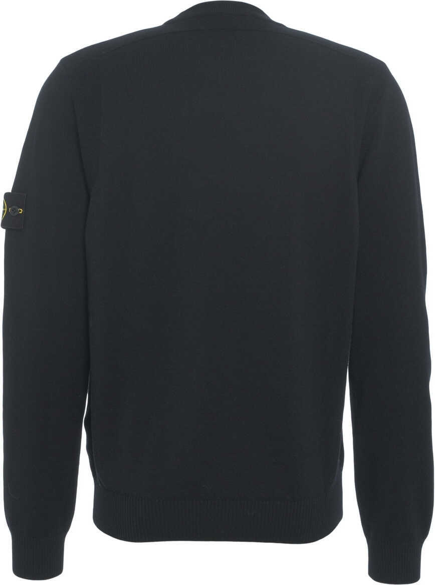 Pulovere Stone Island Sweater with logo detail Black Barbati (BM 19029802) 3
