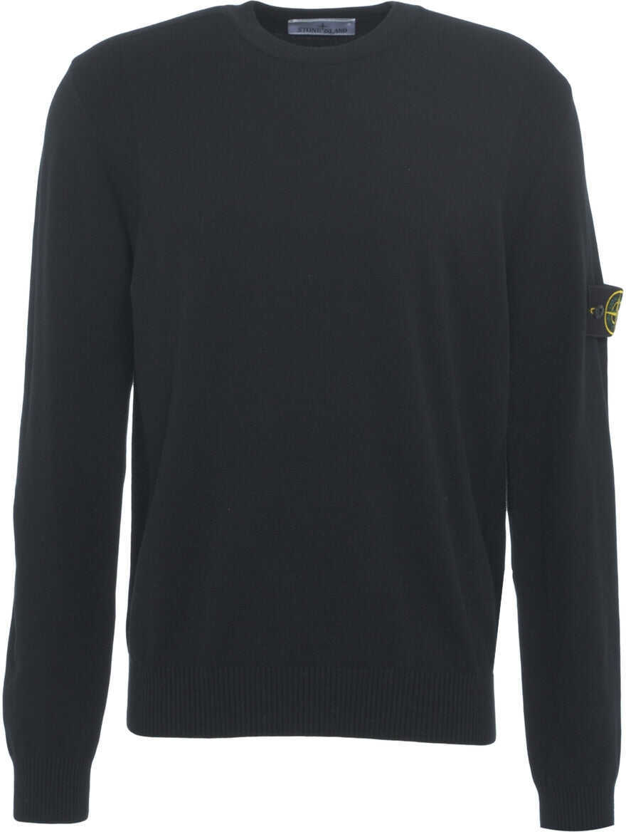 Pulovere Stone Island Sweater with logo detail Black Barbati (BM 19029802) 6