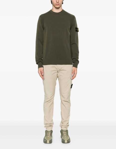 Pulovere Stone Island Sweater with logo detail Green Barbati (BM 19029802) 2