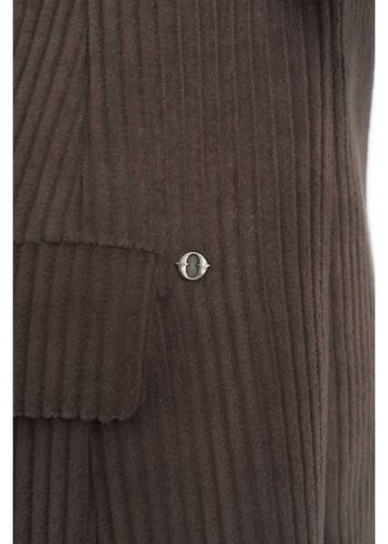 Sacouri Otto d ame Corduroy blazer Brown Femei (BM 19029805) 6