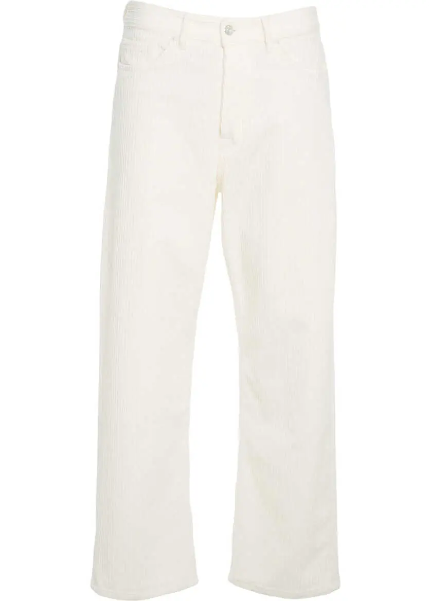 Pantaloni casual Nine in the morning Corduroy pants White Barbati (BM 19029808) 2