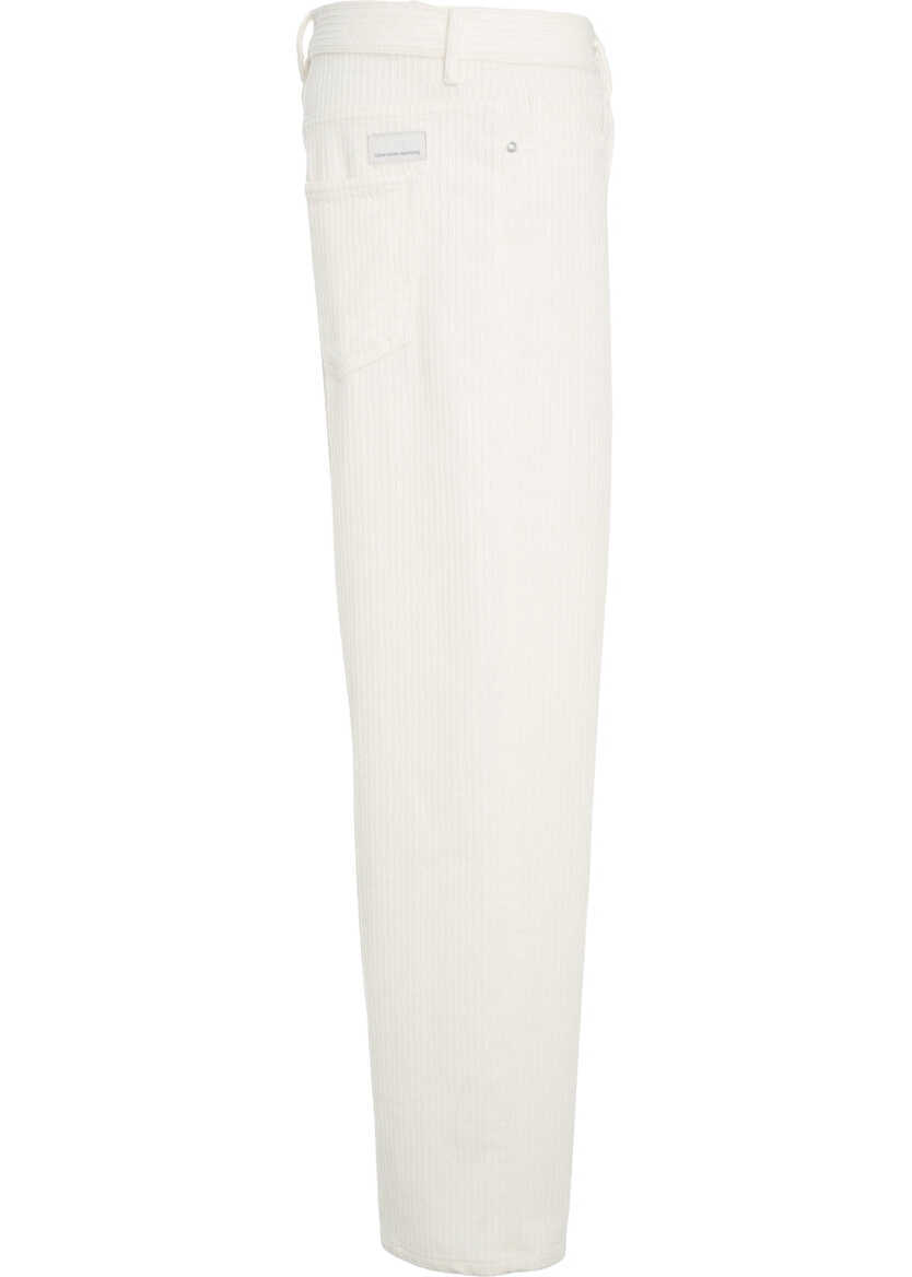 Pantaloni casual Nine in the morning Corduroy pants White Barbati (BM 19029808) 3