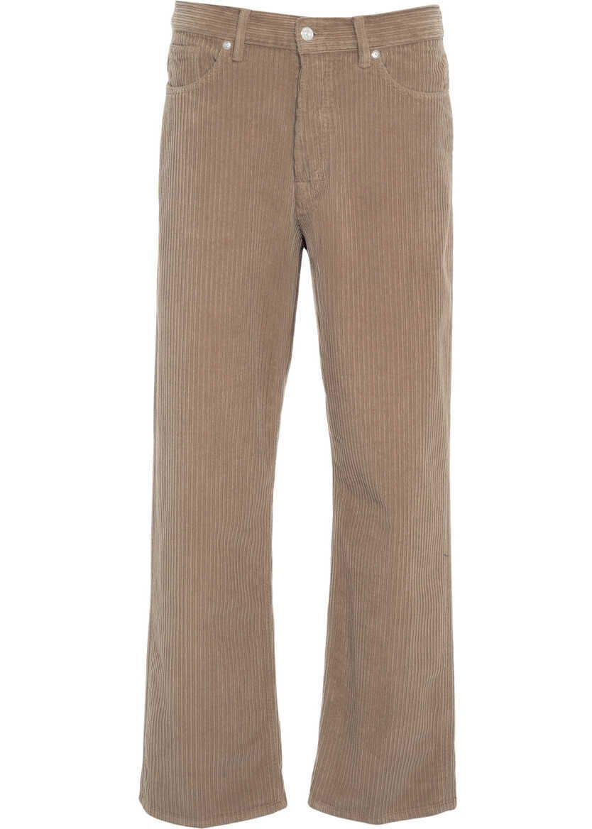 Pantaloni casual Nine in the morning Corduroy pants Brown Barbati (BM 19029808) 2