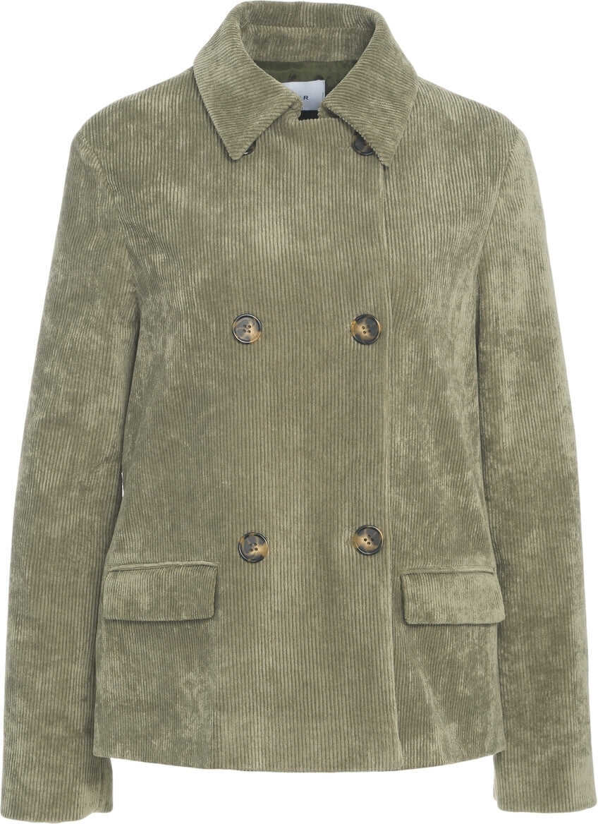 Jachete Gender Corduroy jacket Green Femei (BM 19029811) 2