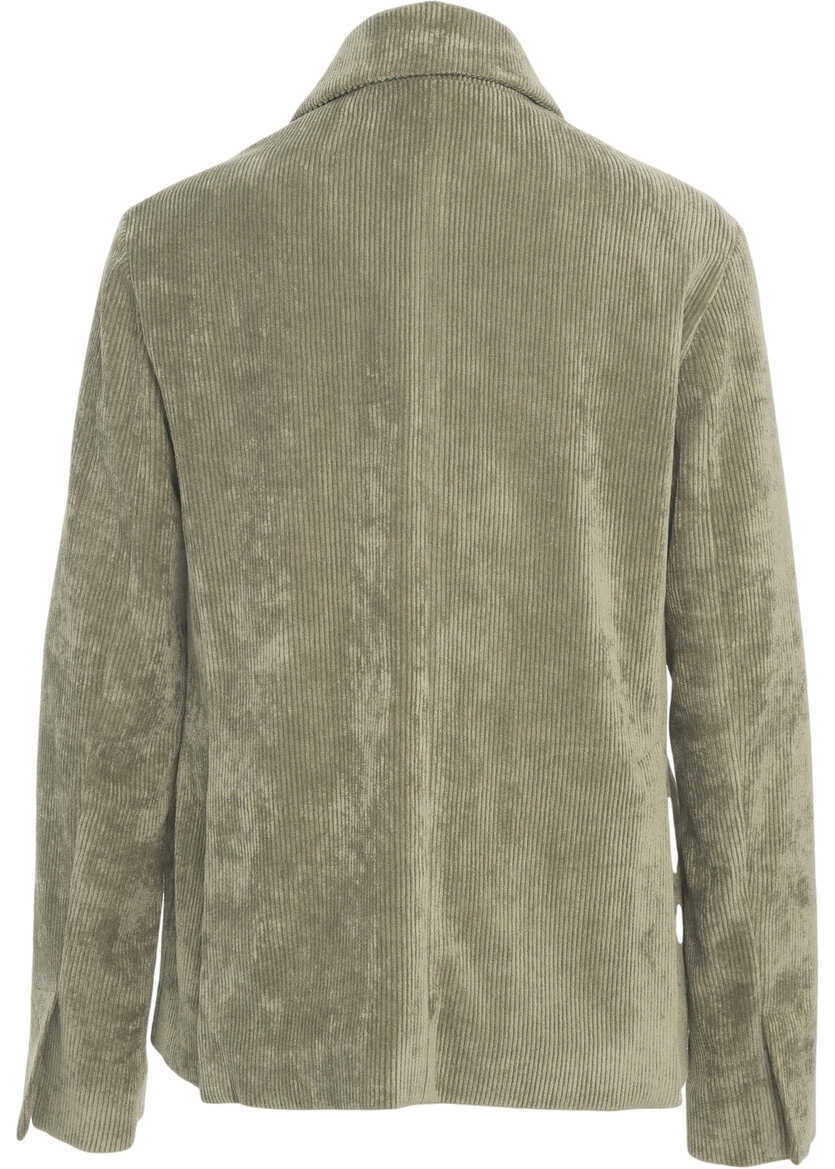 Jachete Gender Corduroy jacket Green Femei (BM 19029811) 3