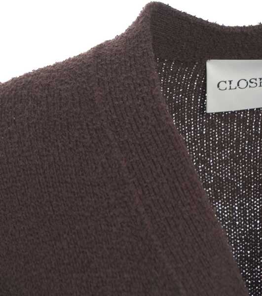 Cardigane CLOSED Wool blend cardigan Brown Barbati (BM 19029817) 4