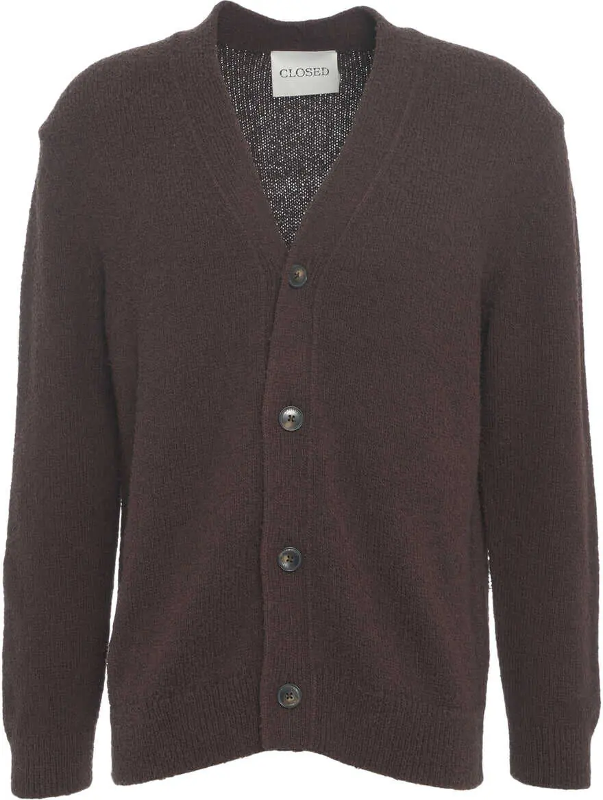 Cardigane CLOSED Wool blend cardigan Brown Barbati (BM 19029817) 6
