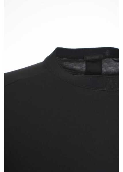 Tricouri Transit Cotton longsleeve shirt Black Barbati (BM 19029823) 4