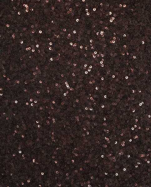 Tricouri Solotre T-shirt with sequin application Brown Femei (BM 19029829) 6