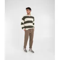 Tricouri CLOSED pentru Barbati - Tricouri CLOSED Long-sleeve t-shirt with stand-up collar Green Barbati (BM 19029832) - B-mall.ro