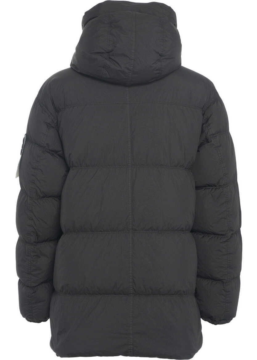 Geci de iarna Stone Island Hooded down jacket Black Barbati (BM 19029835) 3