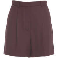 Pantaloni casual Bermuda shorts with pleats Femei