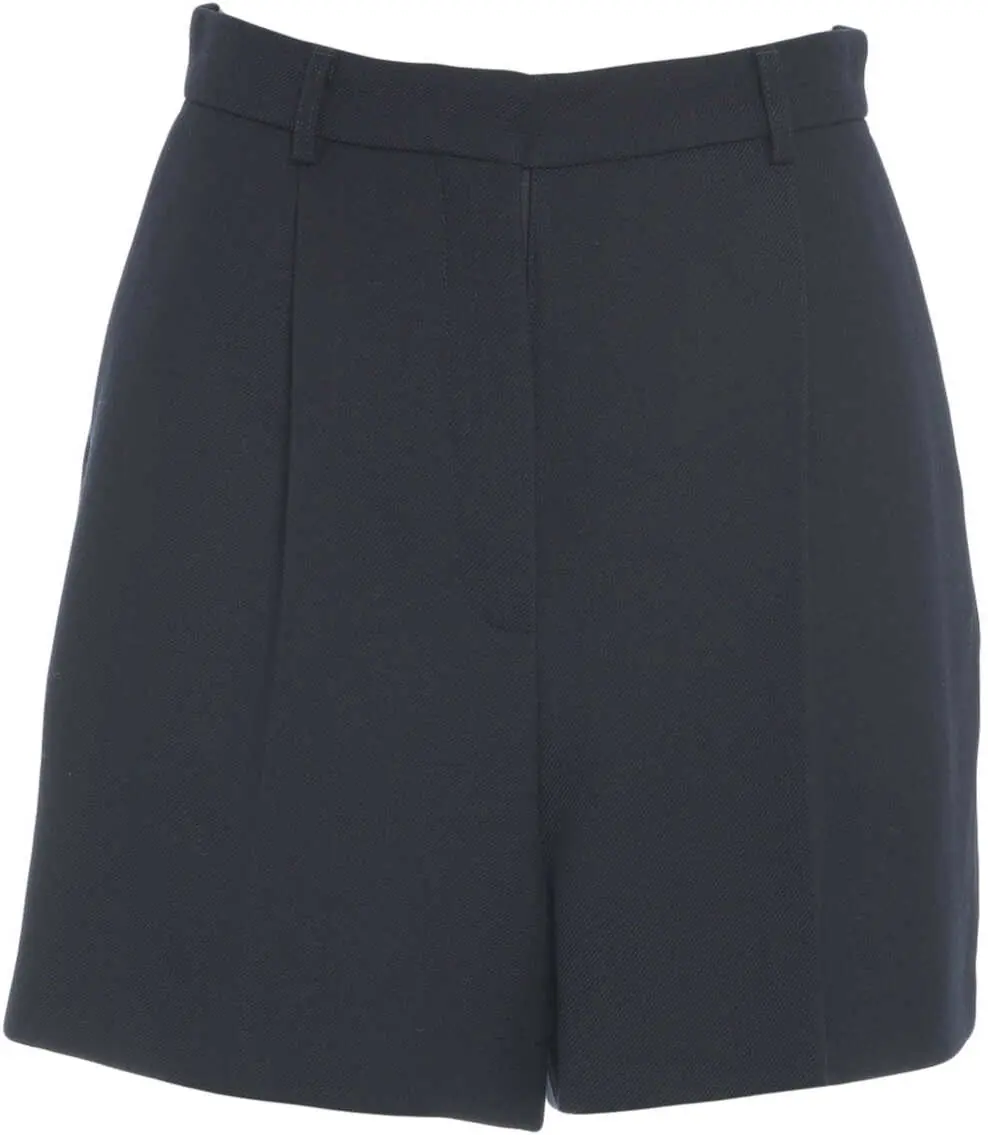 Pantaloni casual Herskind Bermuda shorts with pleats Black Femei (BM 19029844) 2