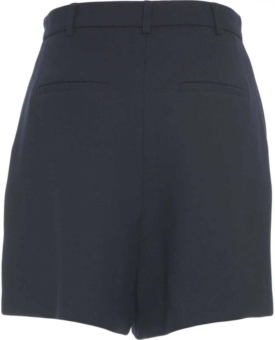 Pantaloni casual Herskind Bermuda shorts with pleats Black Femei (BM 19029844) 4