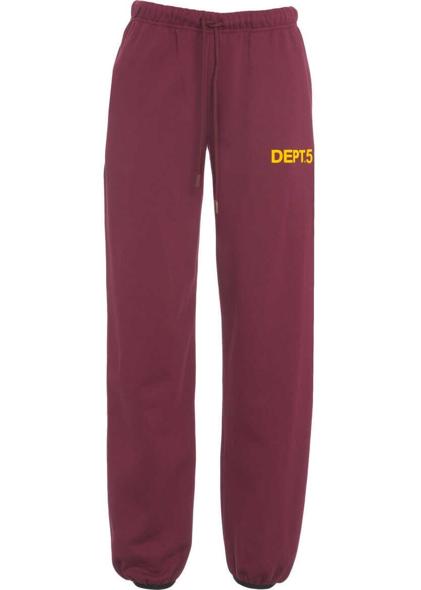 Pantaloni de trening Department Five Joggers with logo detail Red Femei (BM 19029847) 2