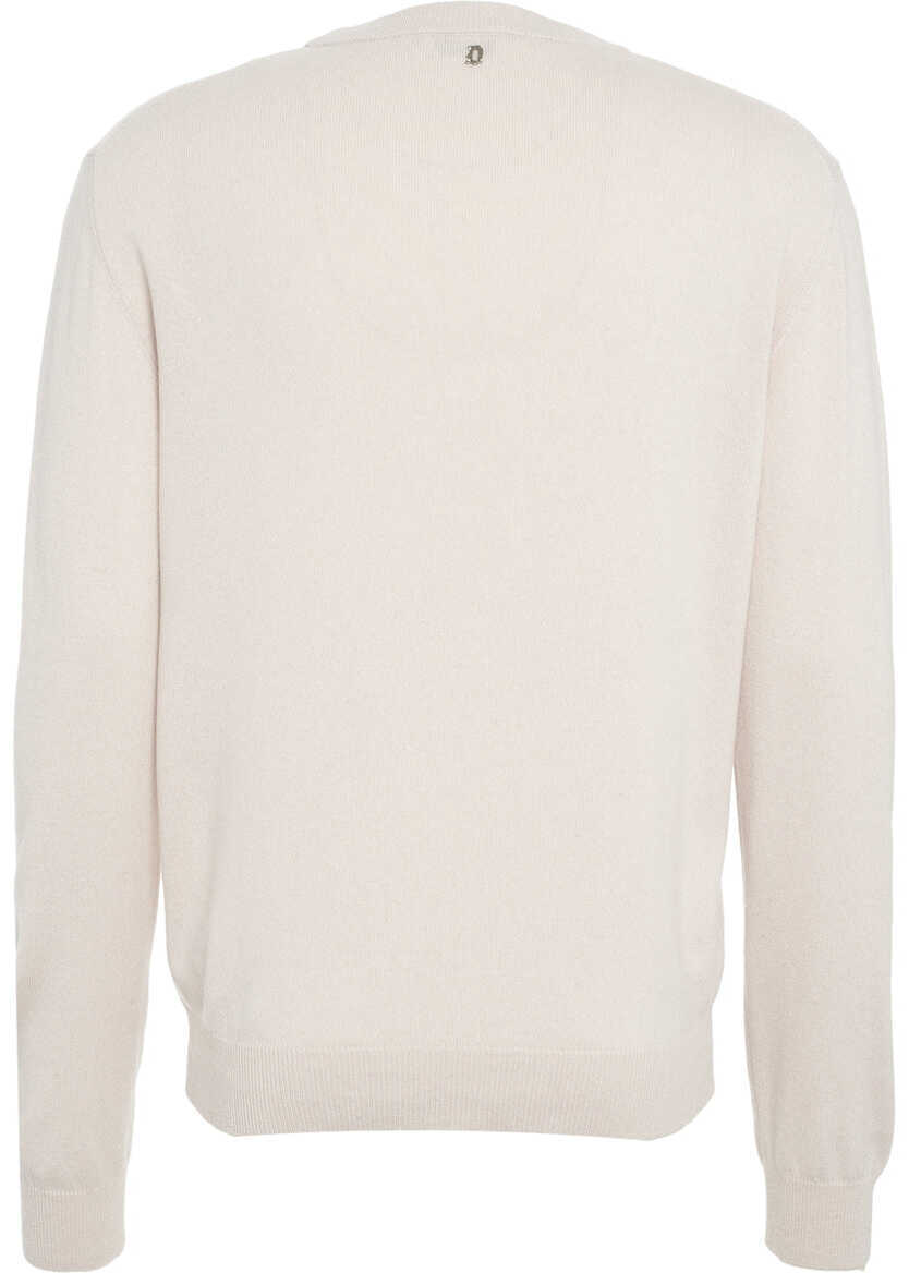 Pulovere Dondup Sweater in cashmere-silk blend Beige Barbati (BM 19029856) 3