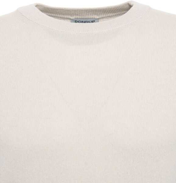 Pulovere Dondup Sweater in cashmere-silk blend Beige Barbati (BM 19029856) 4