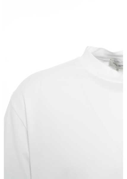 Tricouri Paolo Pecora T-shirt with stand-up collar White Barbati (BM 19029862) 5