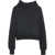 Thom / Krom Cropped hoodie Black