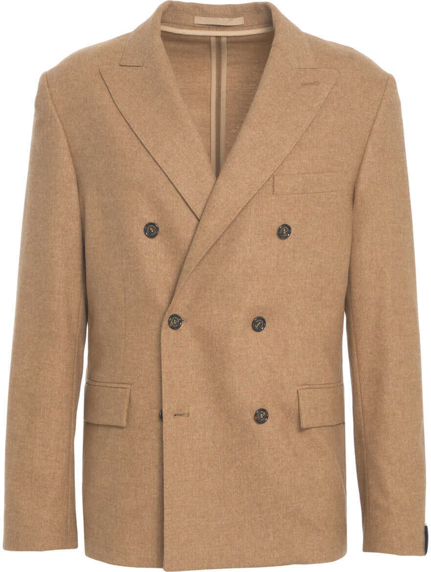 Sacouri Paolo Pecora Double-breasted blazer Brown Barbati (BM 19029877) 2