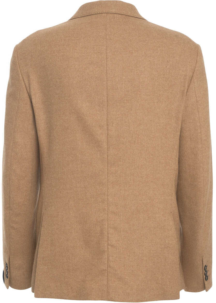 Sacouri Paolo Pecora Double-breasted blazer Brown Barbati (BM 19029877) 3