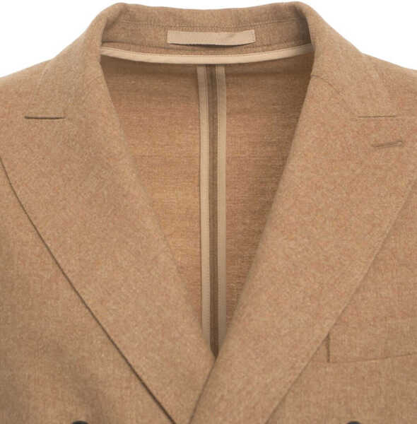 Sacouri Paolo Pecora Double-breasted blazer Brown Barbati (BM 19029877) 4