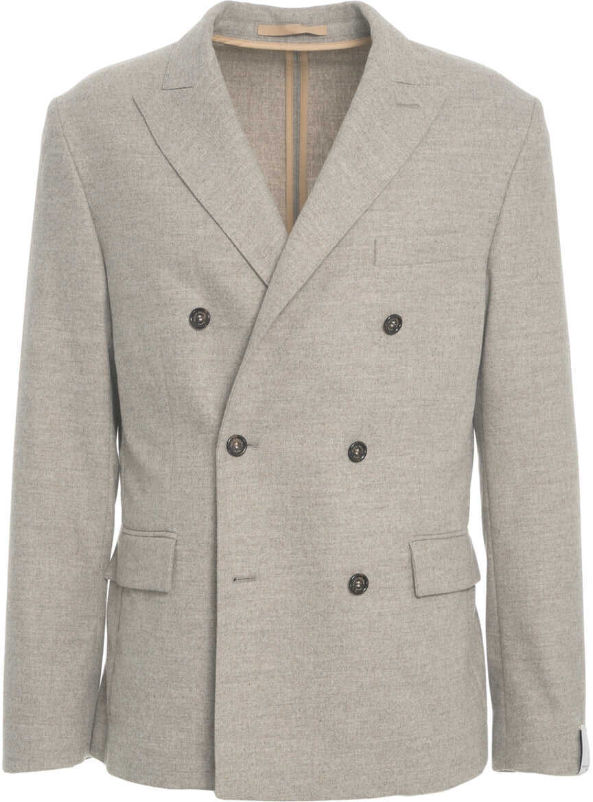 Sacouri Paolo Pecora Double-breasted blazer Grey Barbati (BM 19029877) 2