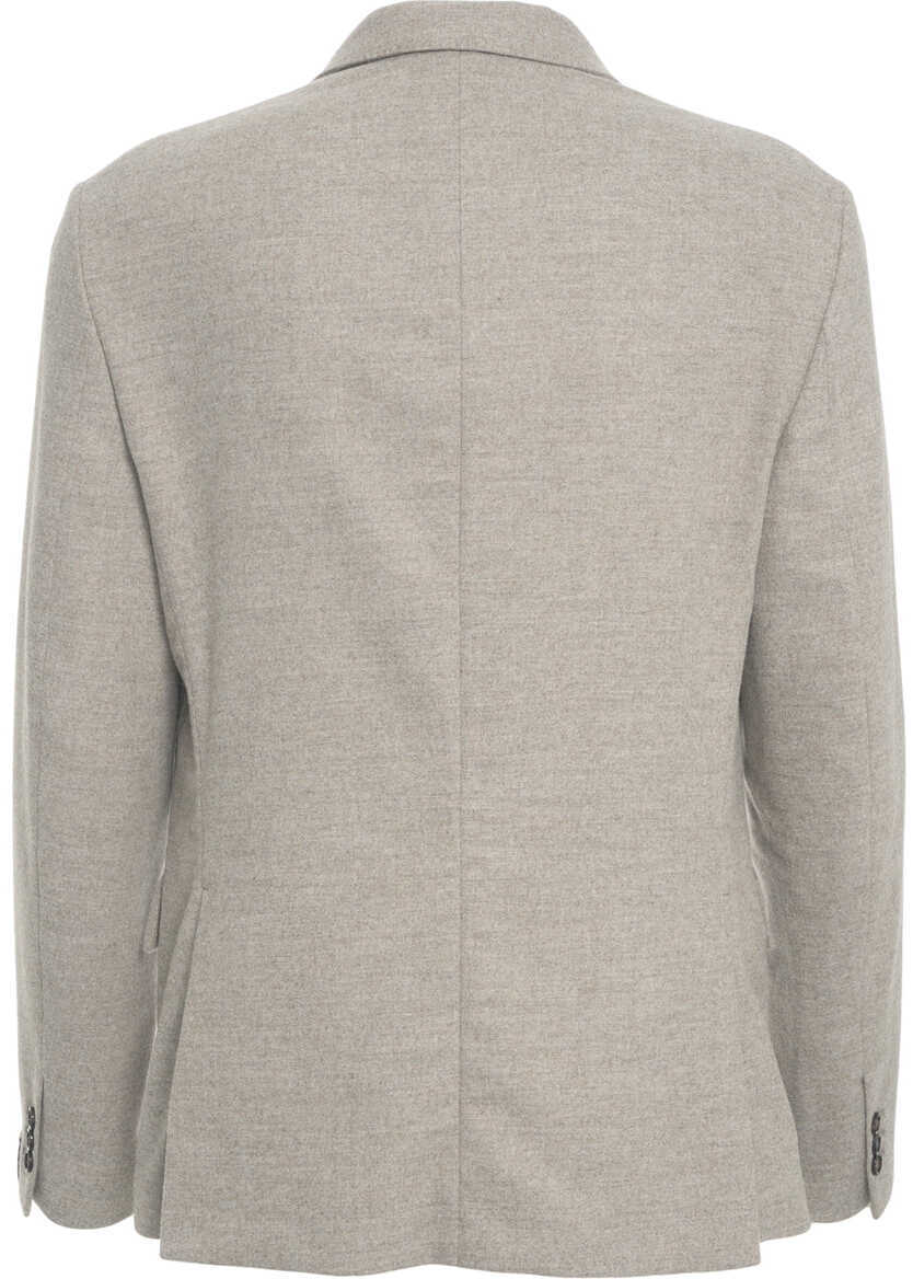 Sacouri Paolo Pecora Double-breasted blazer Grey Barbati (BM 19029877) 4