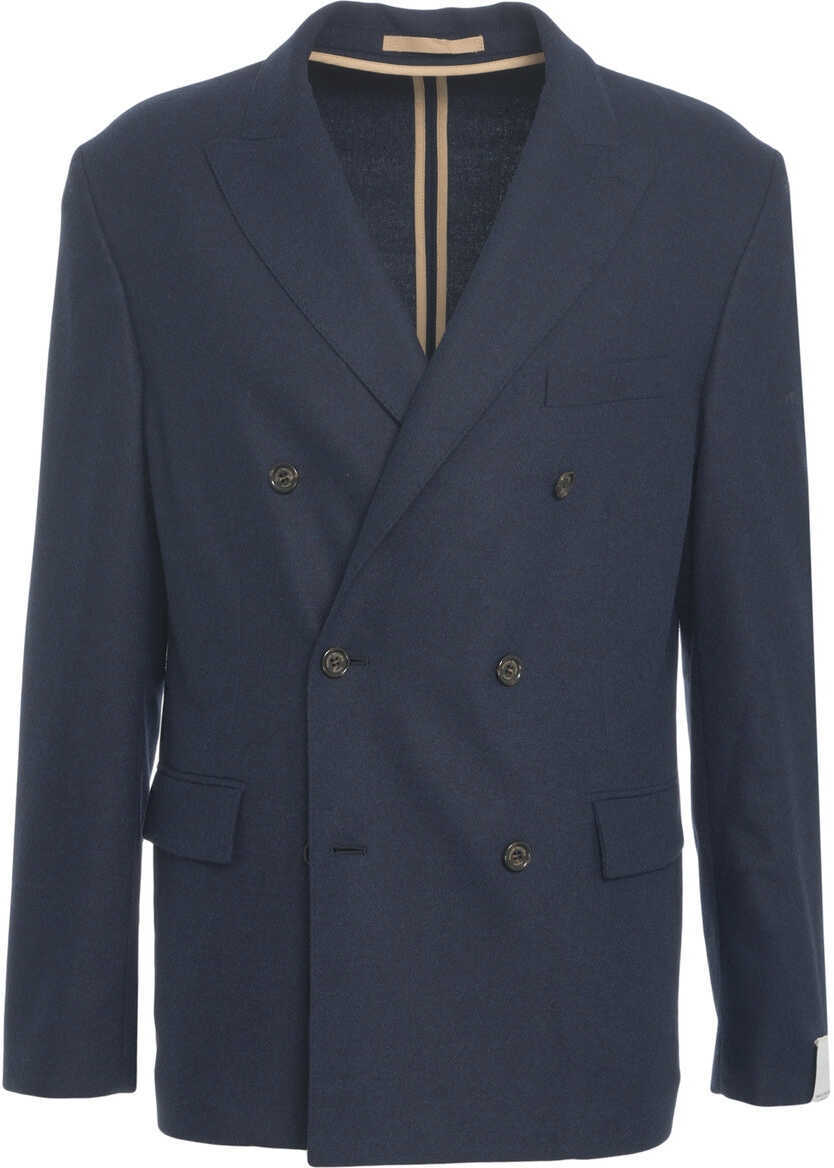 Sacouri Paolo Pecora Double-breasted blazer Blue Barbati (BM 19029877) 2