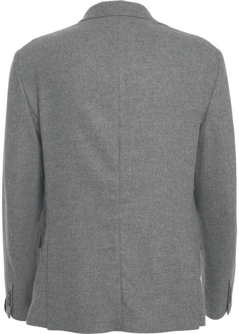 Sacouri Paolo Pecora Double-breasted blazer Grey Barbati (BM 19029877) 3