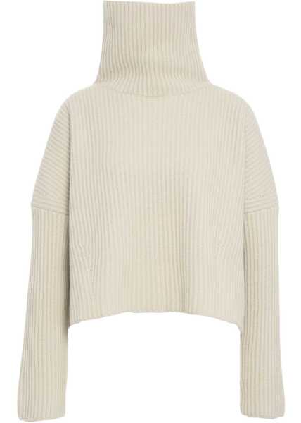 Pulovere Roberto Collina Wool turtleneck sweater Beige Femei (BM 19029880) 2