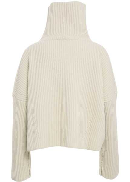 Pulovere Roberto Collina Wool turtleneck sweater Beige Femei (BM 19029880) 3