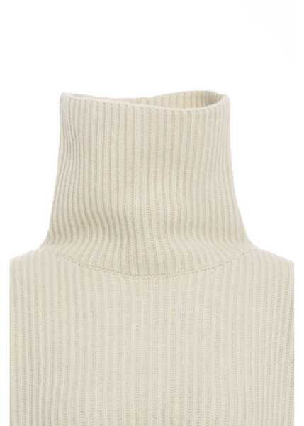 Pulovere Roberto Collina Wool turtleneck sweater Beige Femei (BM 19029880) 4