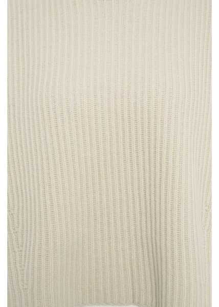 Pulovere Roberto Collina Wool turtleneck sweater Beige Femei (BM 19029880) 5