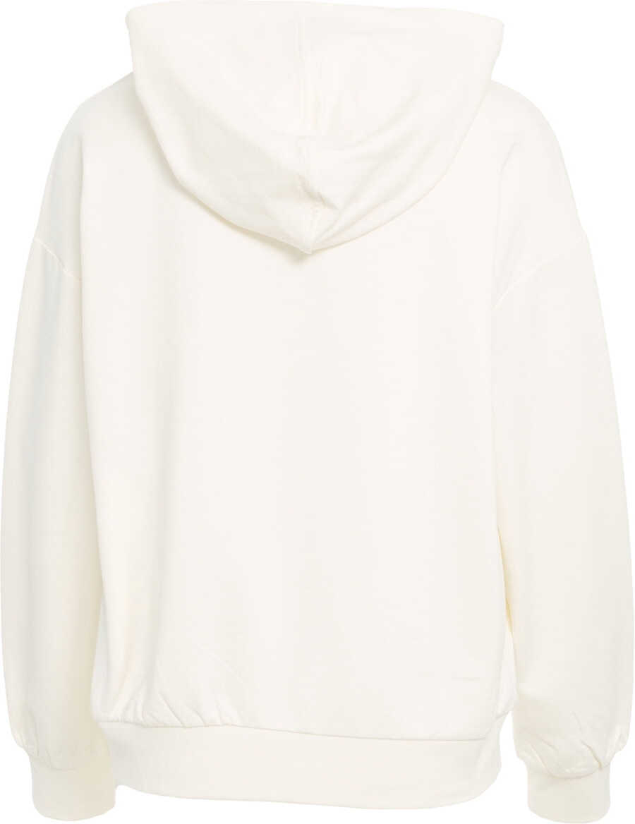 Bluze de trening Liu Jo Hoodie with embroidery White Femei (BM 19029883) 3
