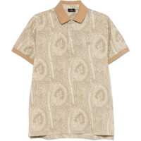 Tricouri Polo Polo shirt with paisley print Barbati