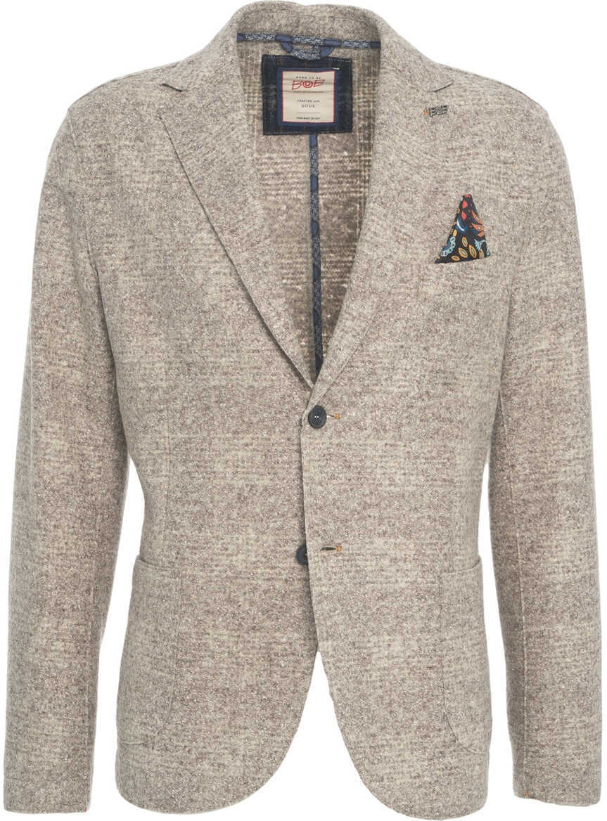 Sacouri BOB Blazer with single-button closure Beige Barbati (BM 19029892) 2