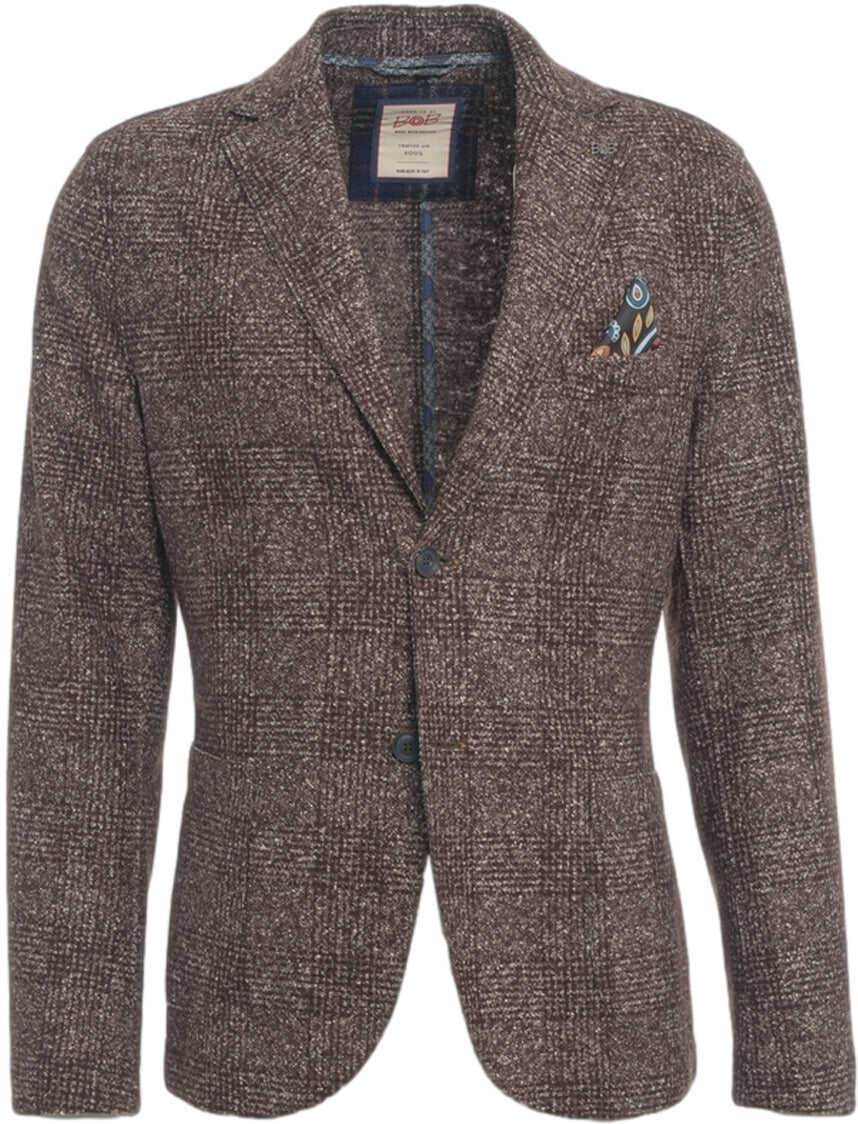 Sacouri BOB Blazer with single-button closure Brown Barbati (BM 19029892) 2