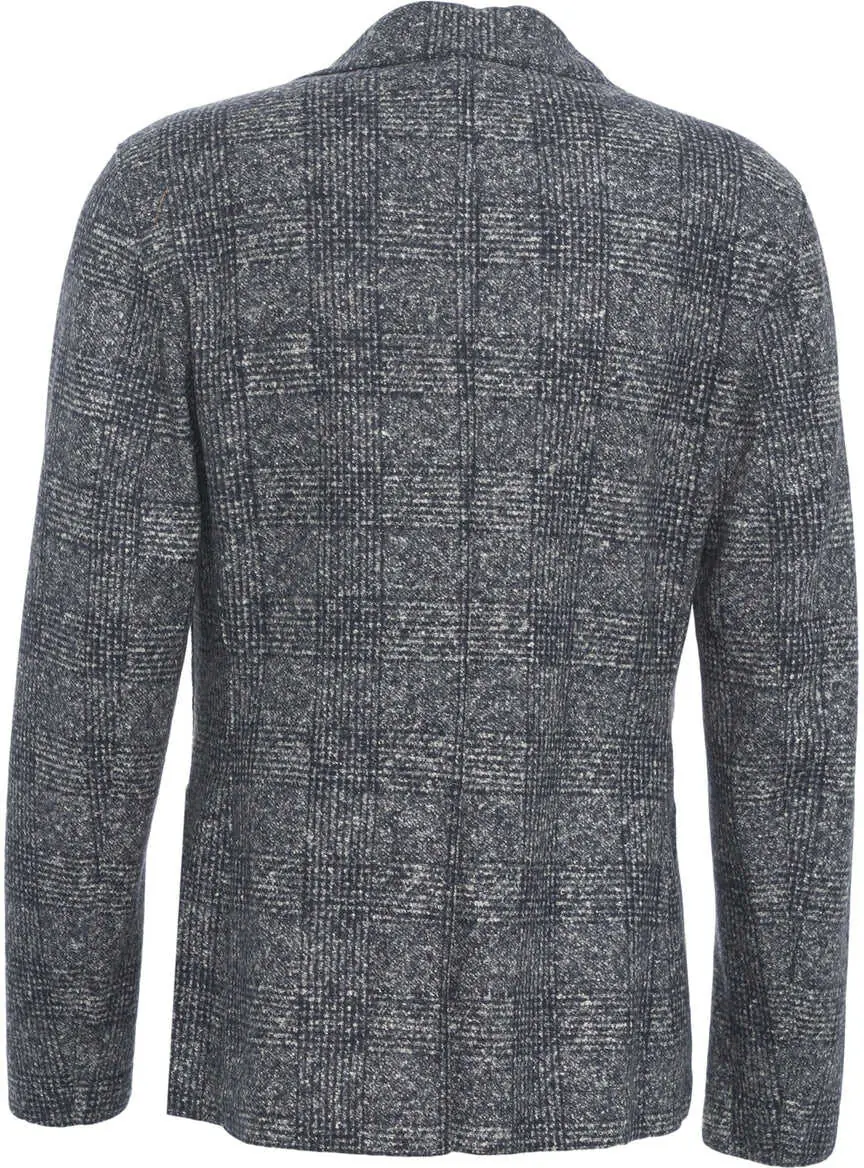 Sacouri BOB Blazer with single-button closure Blue Barbati (BM 19029892) 3