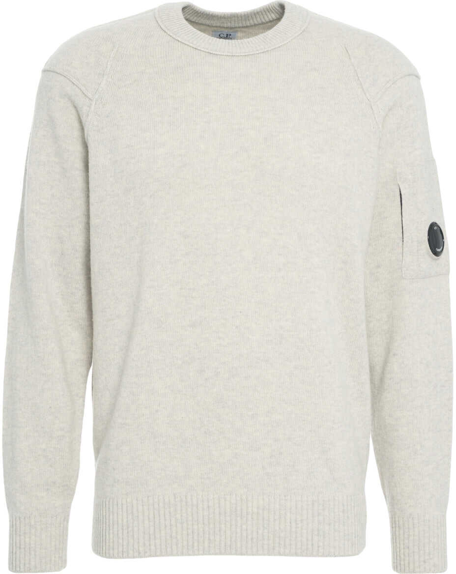 Pulovere C.P. Company Sweater with logo detail Grey Barbati (BM 19029895) 2