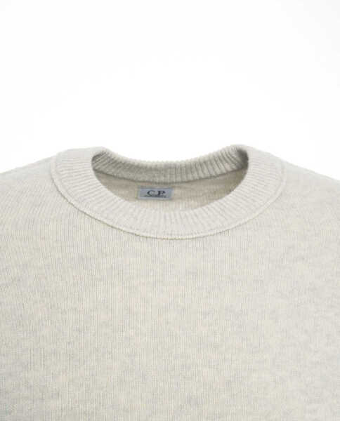 Pulovere C.P. Company Sweater with logo detail Grey Barbati (BM 19029895) 4